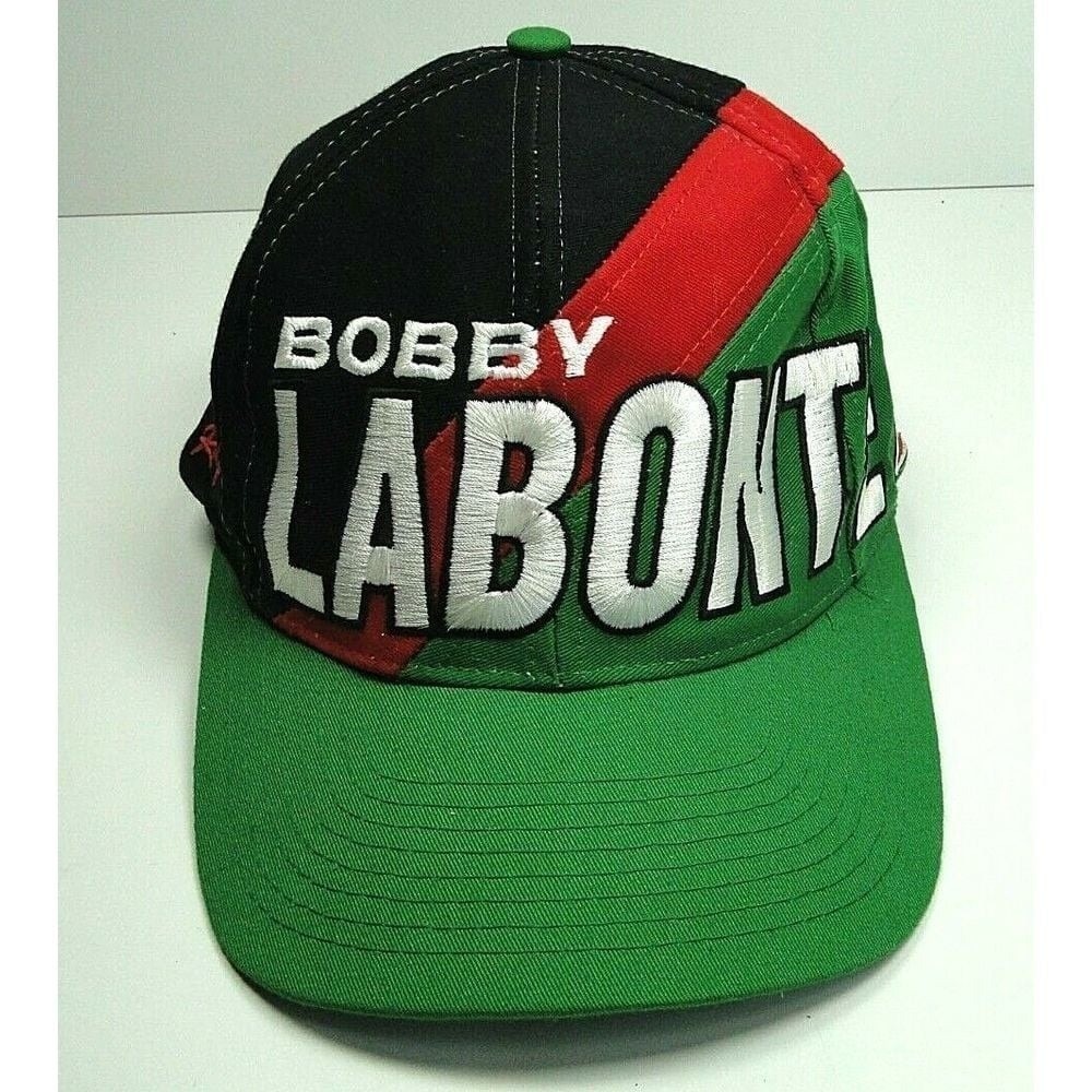Vintage NASCAR Bobby Labonte #18 Interstate Batteries Hat NWOT‎ SRX